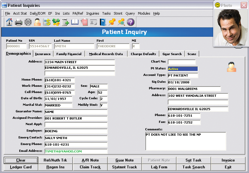 Billing software for home health care